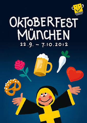 Oktoberfest-Plakat 2012 - München